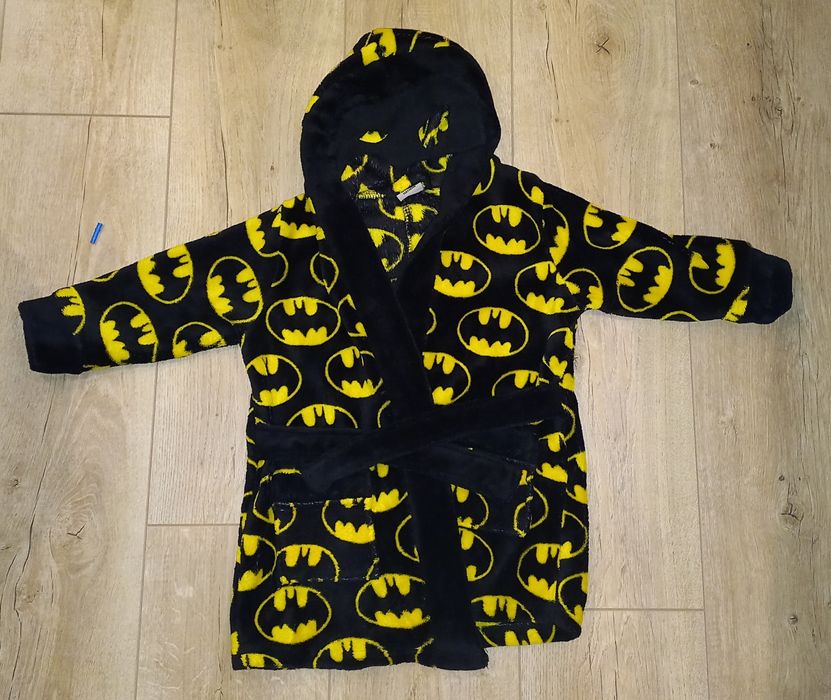 Флісовий Халатик Rebel малого Бетмена 98р 2-3 роки