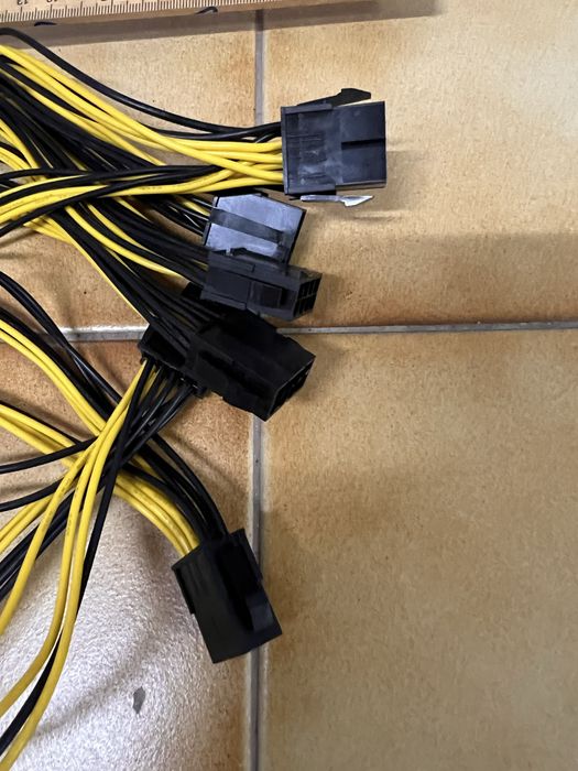 Extensor PCIe de cabos de fonte
