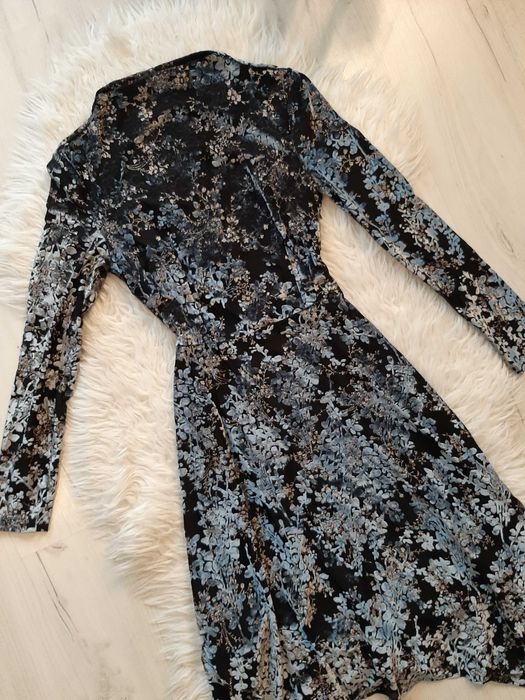 Mohito piękna asymetryczna sukienka midi XS 34