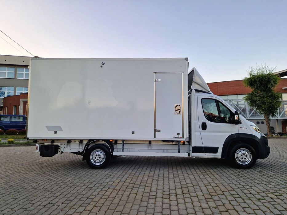 Fiat Ducato Kamper Van 2X Akumulator Webasto Łóżko  Multijet 180 KM Max Kontener Izoterma Klima Krajowy 1 Wł F-Vat 23%