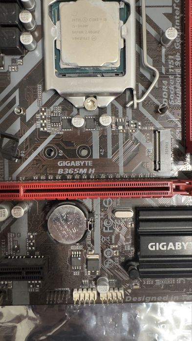 Plyta glowna Gigabyte B365M H + Procesor Intel Core i5 9400F