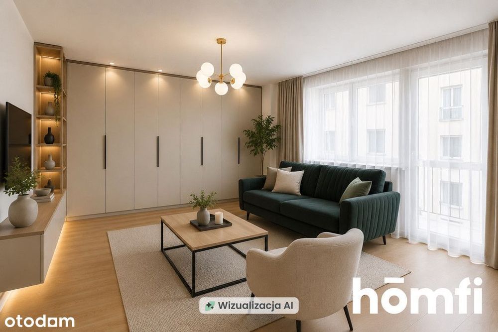 2 pokoje 47 m² | po remoncie | Poniatowskiego