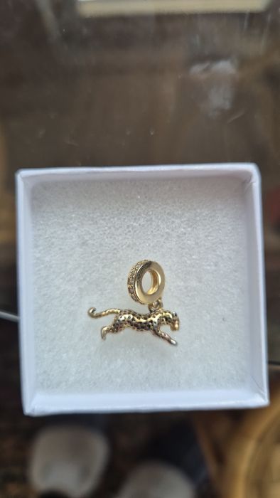 Charms srebro 925 jaguar