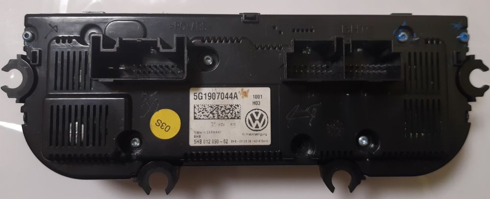 Панель клімату vw