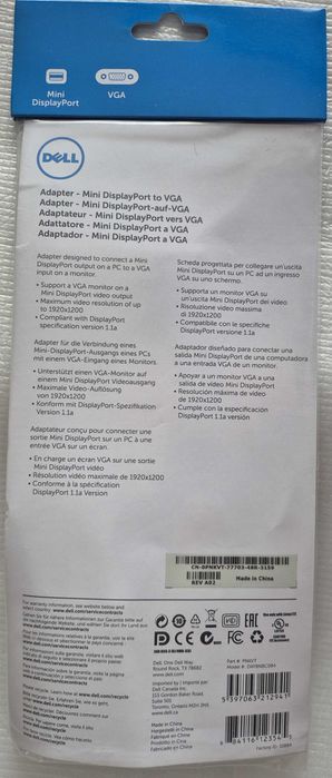 Adaptador Mini DisplayPort para VGA (NOVO)