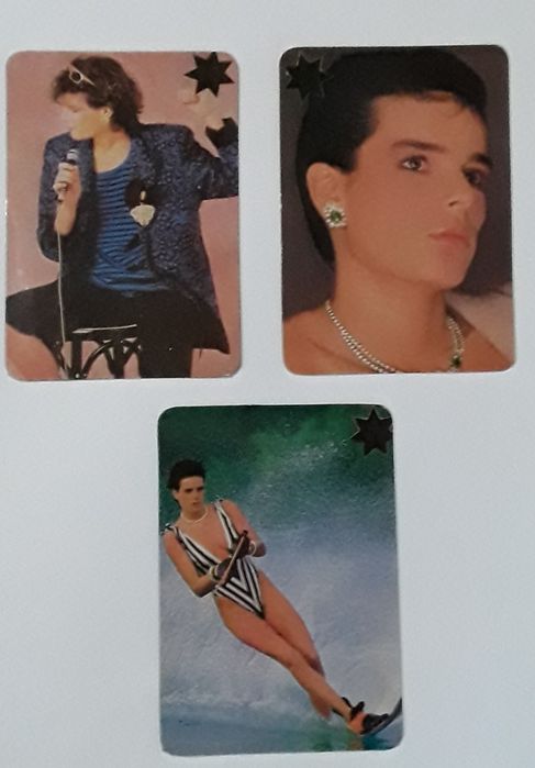 Calendários de bolso músicos / cantores, anos 80