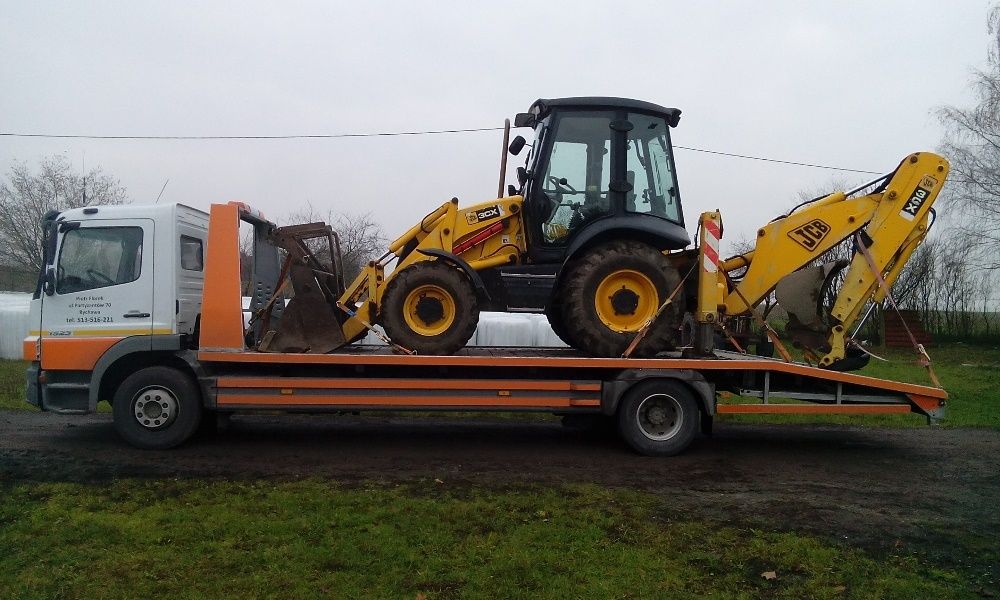 Pomoc Drogowa, Autolaweta, Laweta, Transport Koparek,Ciągników,Maszyn