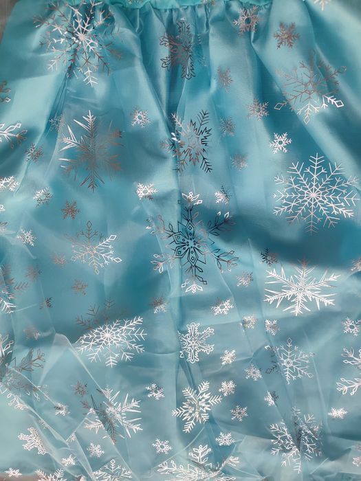 Sukienka ELSA Frozen Kraina Lodu kostium strój 116 122