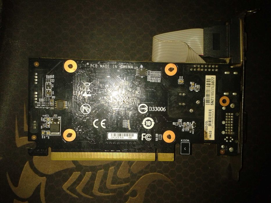Відеокарта Gigabyte PCI-Ex GeForce GT 710 2048MB DDR3