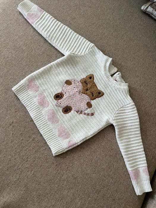 Теплий светр для дівчинки