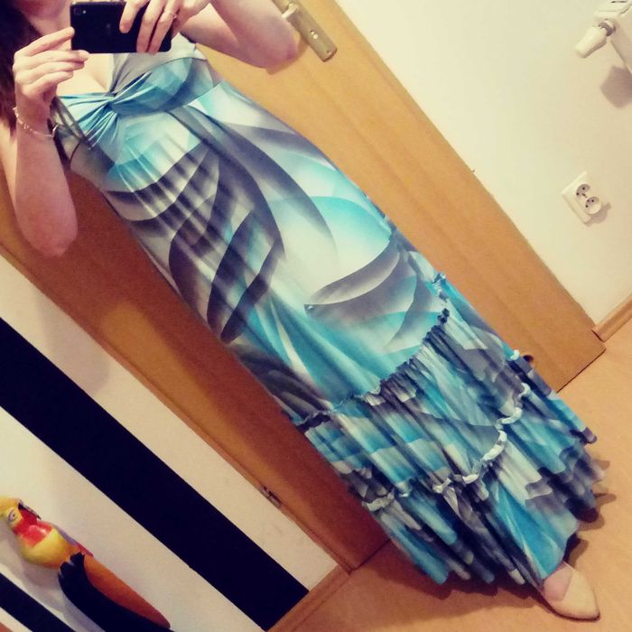 Letnia sukienka maxi