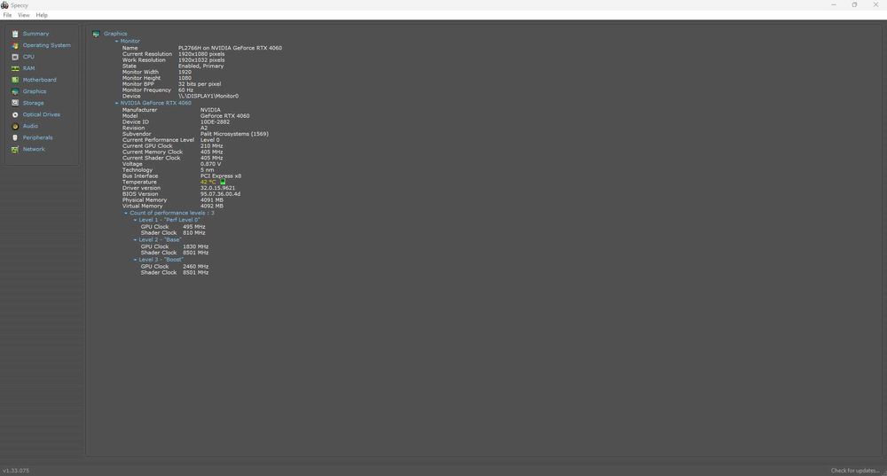 Sprzedam kartę graficzną NVIDIA GeForce RTX 4060 8GB