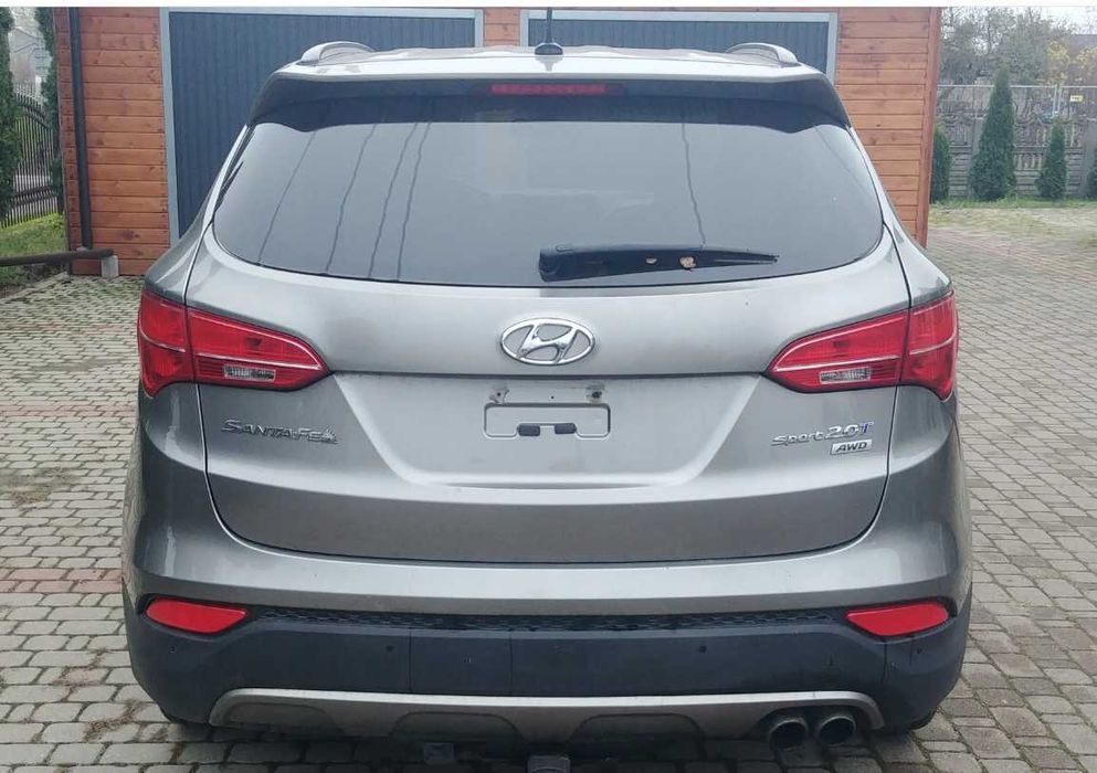 Бампер задний зад Hyundai Santa FE 2012-2017 разборка