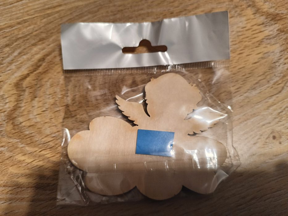 Drewniana naklejka z imieniem Igor