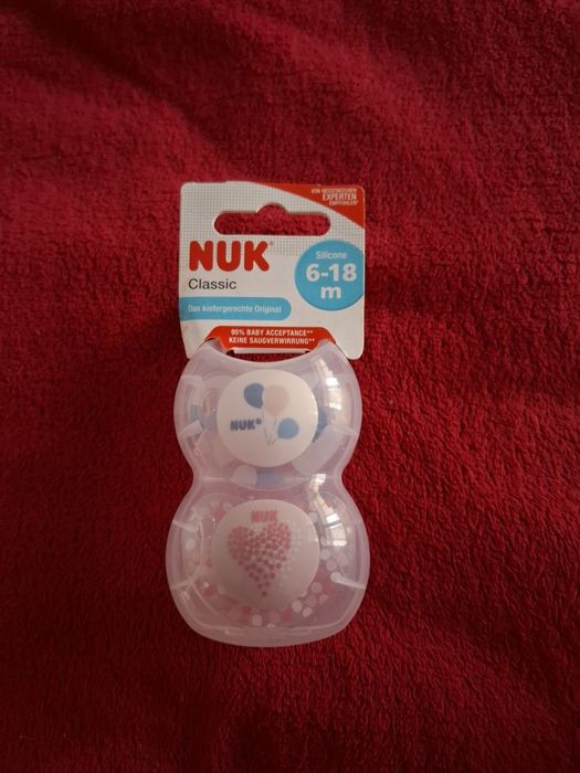 Пустишки Nuk classic 2 шт