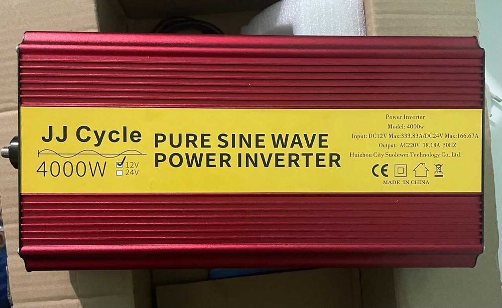Інвертор 12v 3500 4000 5000 6000w в наявності