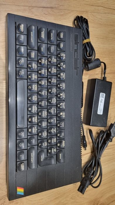 Zx spectrum + nowa membrana, video mod, mocny zasilacz