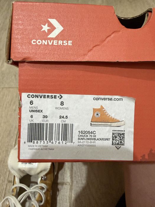 converse chuck 70, 39 розмір