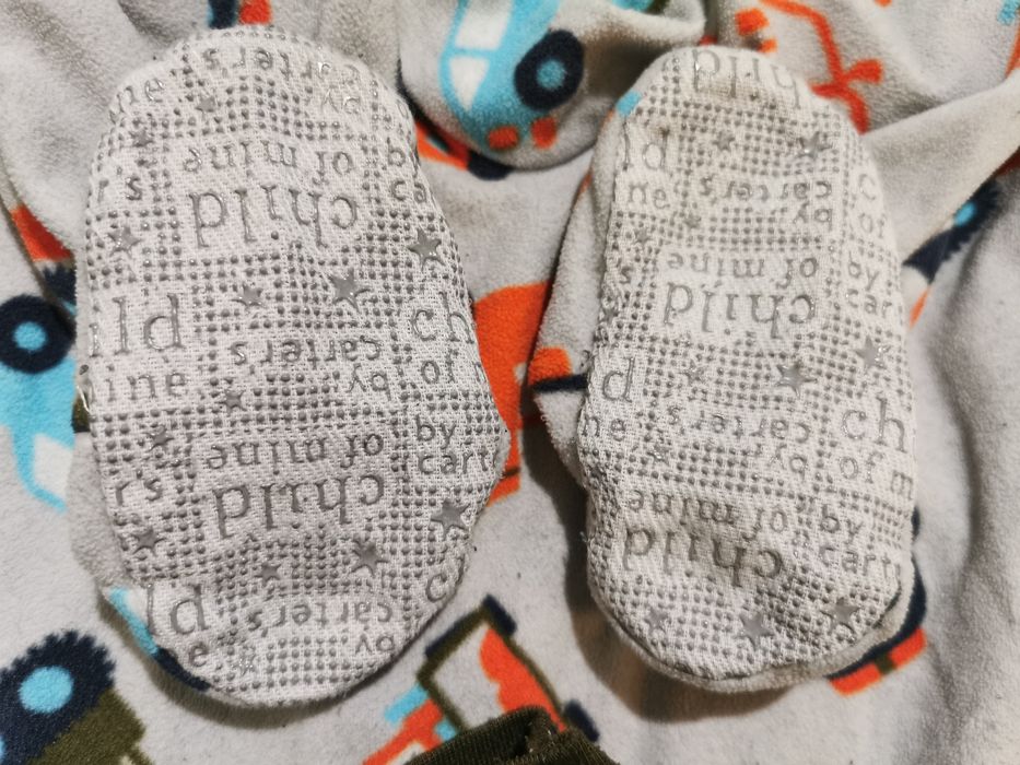 Ciepły polarowy pajac Carter's r. 12 miesięcy