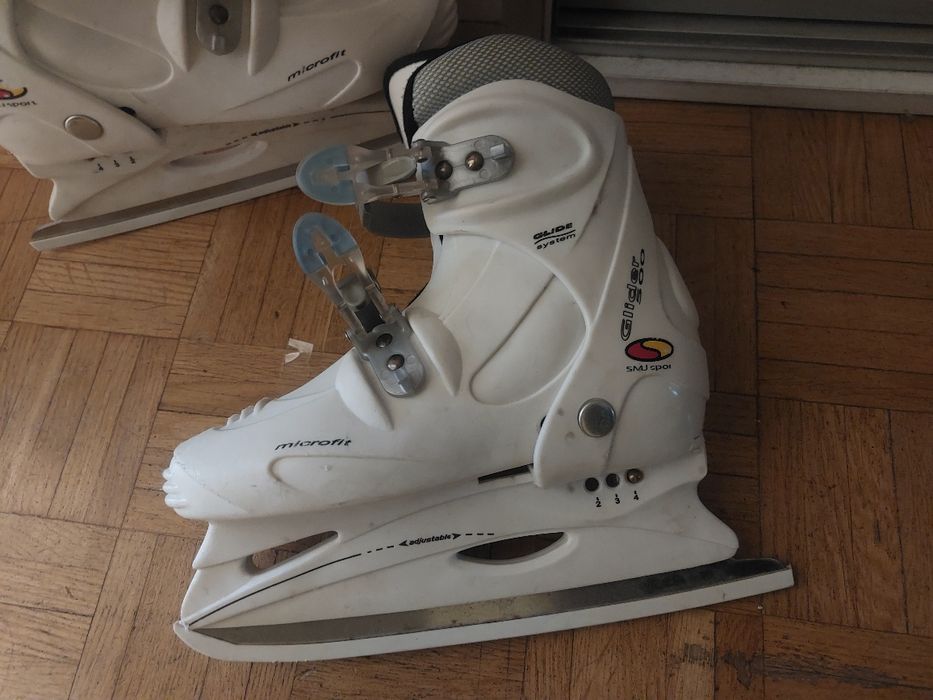 Łyżwy 34-37 rozsuwane