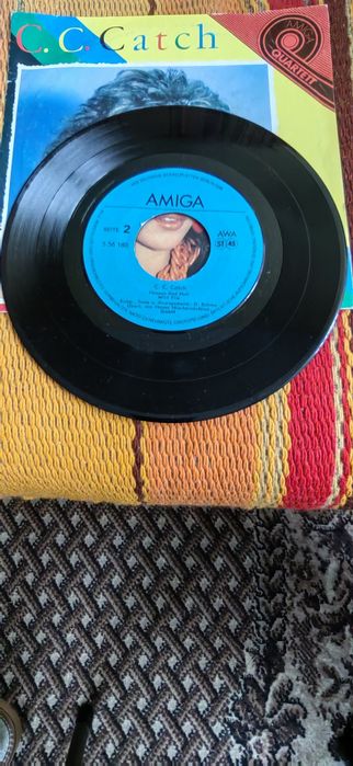 C.C.Catch-Amiga Quartet, 7"singiel winylowy