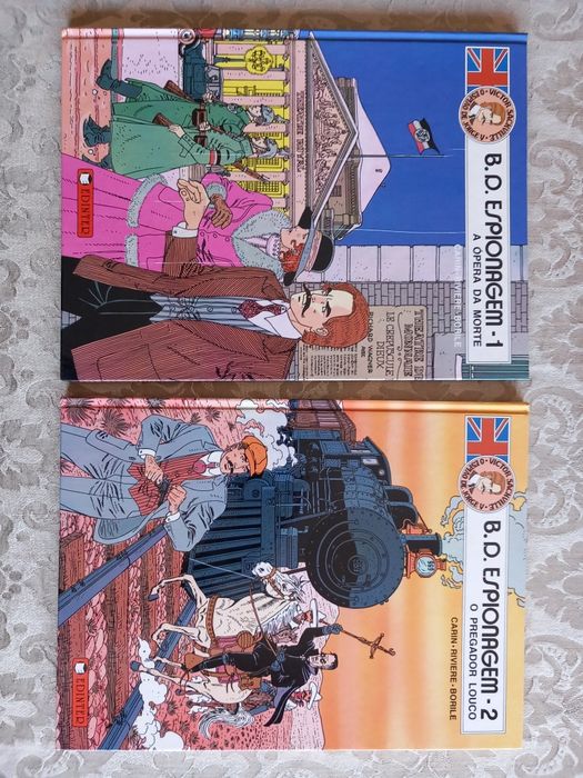 B.D. Espionagem volumes 1 e 2