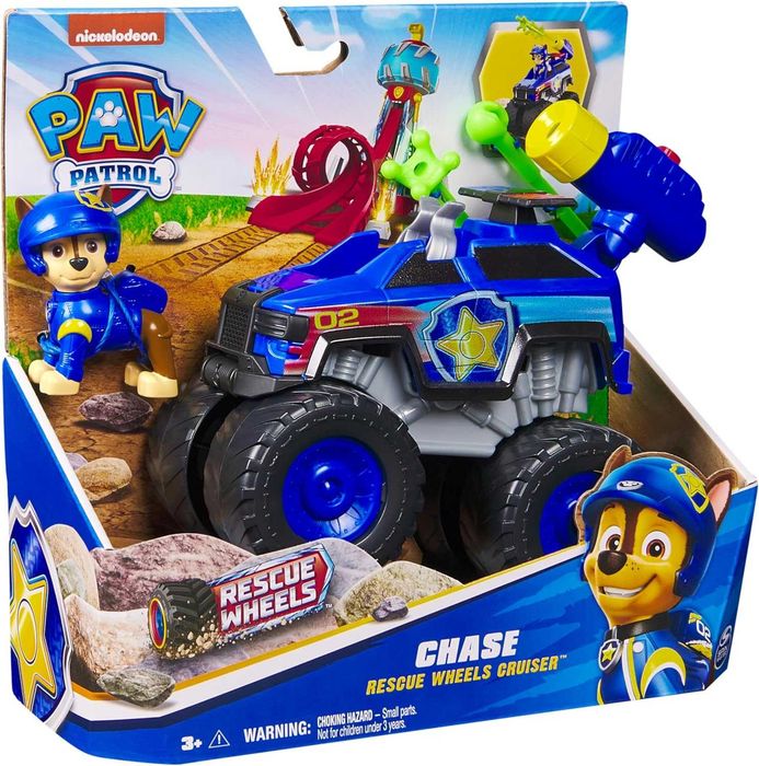 Великий Paw Patrol Rescue Wheels Chases Cruiser Щенячий патруль Гонщик