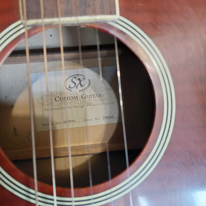 Акустическая гитара SX Custom Guitar