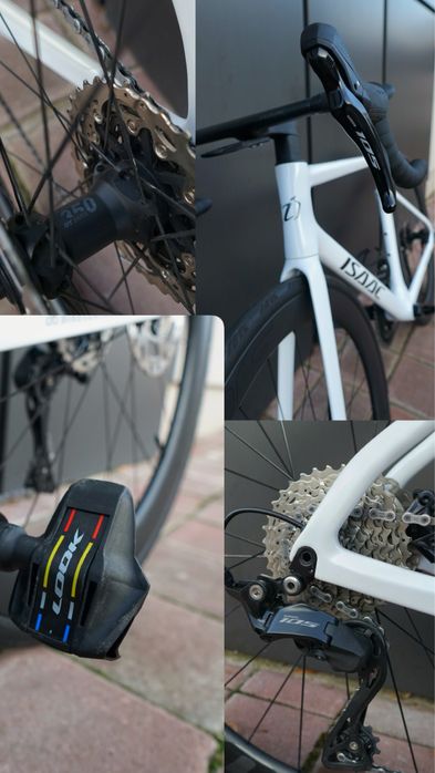 8.1kg! Full карбоновий ISAAC Boson (M) карбон вілсет FORE , ендюренс