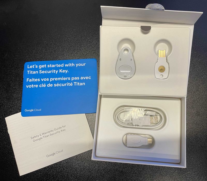 google titan security key