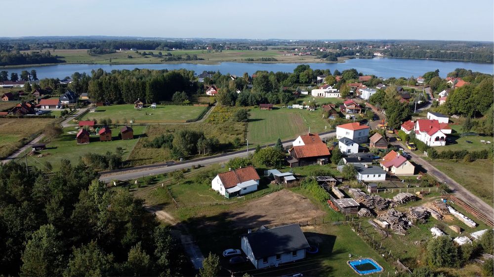 Sprzedam działkę budowlaną- Kątno, Mazury, blisko plaży jeziora Szeląg - Widok 3