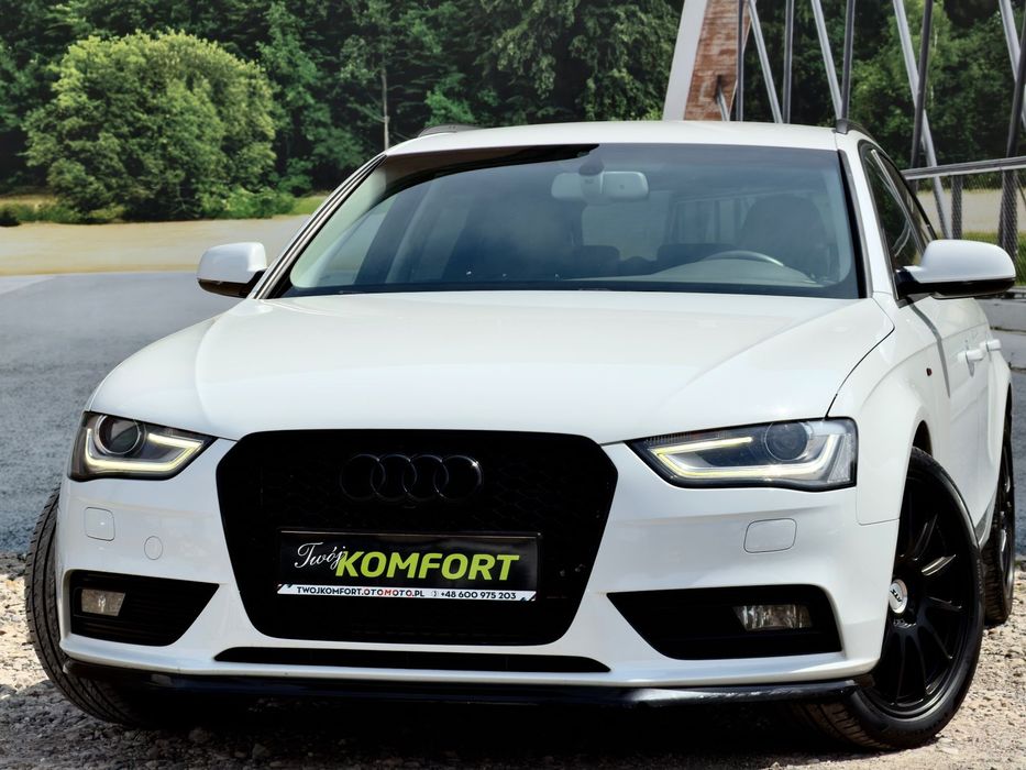Audi A4 Avant Maxton!Wydech Supersprint!Ksenon!Ledy!Manual!Serwis!