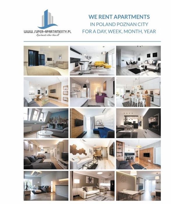 Апартаменти для ночівлі на будь-який період, найкращі в Познані