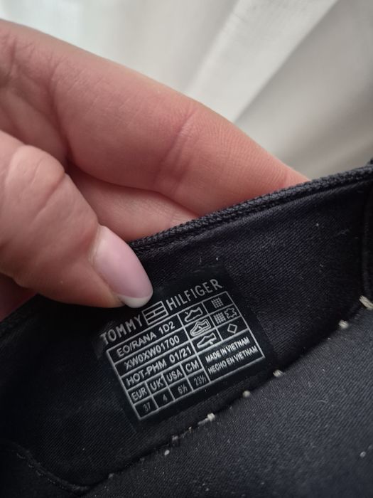 Espadryle tommy hilfiger 37 granat