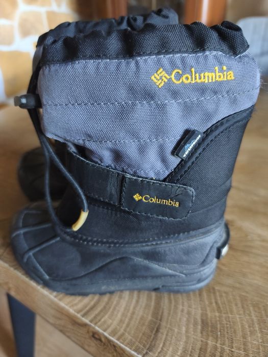 Śniegowce chłopięce COLUMBIA róż 28