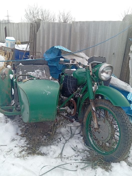 Мотоцикл к- 750 .