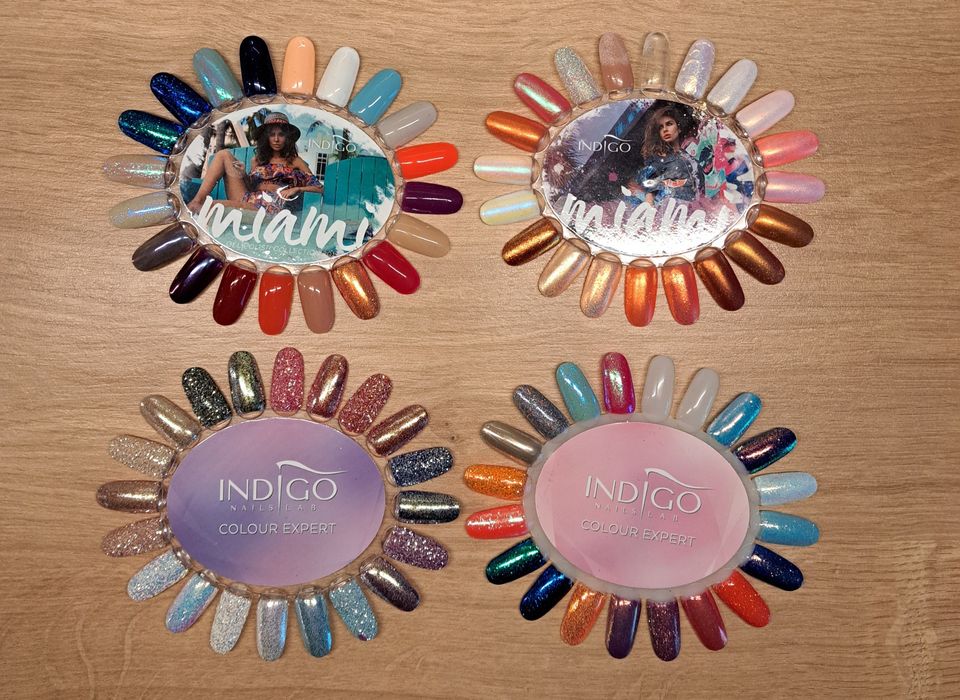 Wzornik indigo 4 szt