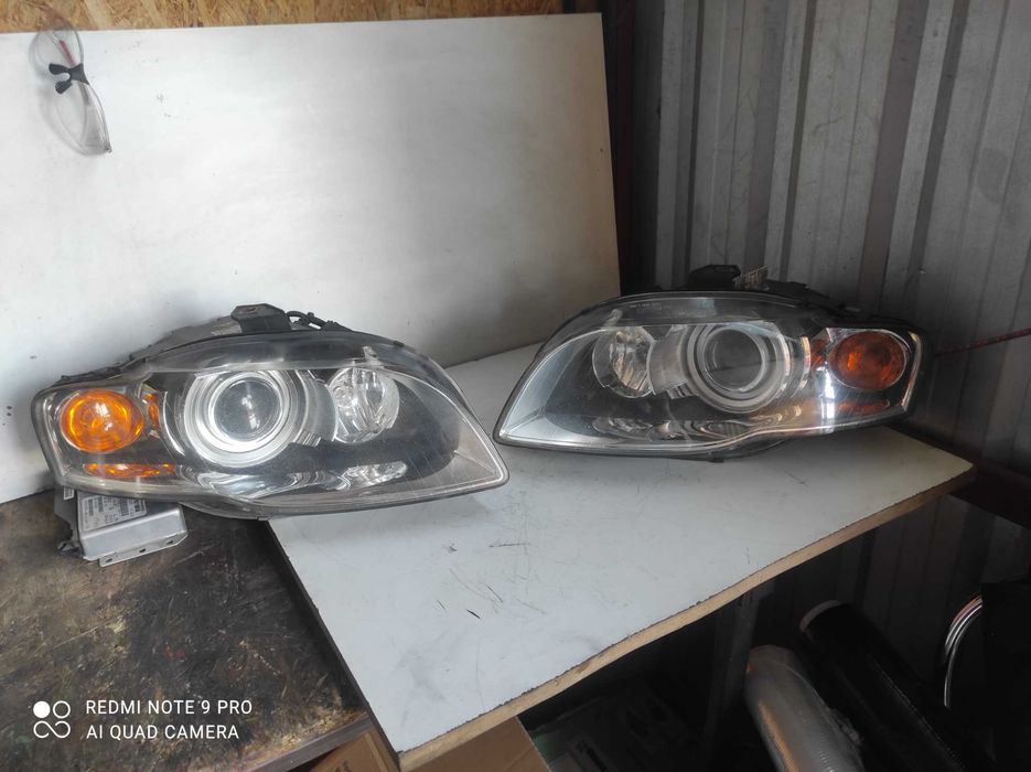 Audi A4 B7 lampy lampa przednia BI-Xenon oryginał Europa kpp
