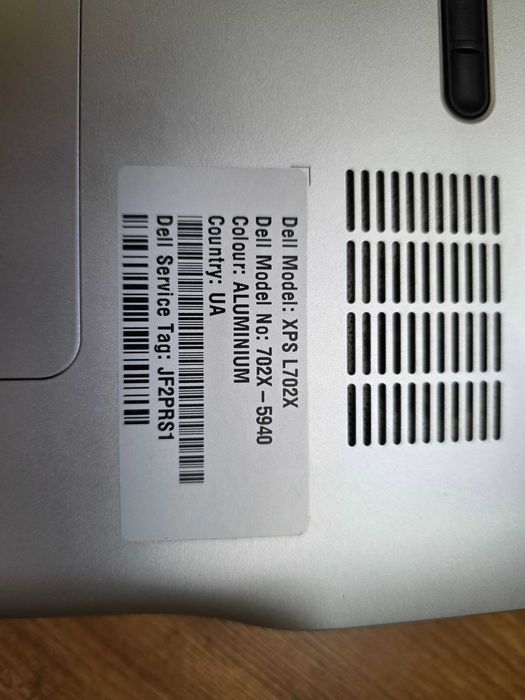 Dell XPS L702x (Intel i7, HDD 0.5TB, екран 17")