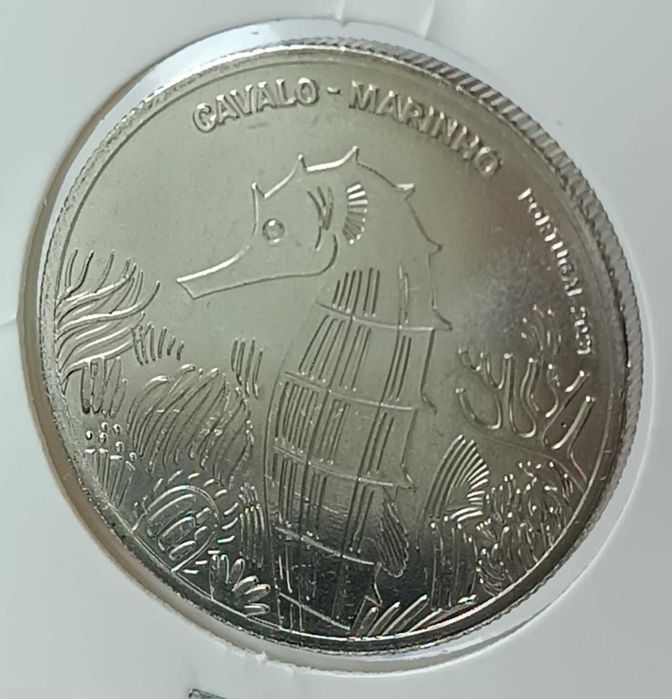 5€ conjunto de 5 Moedas  – Espécies de animais ameaçados.