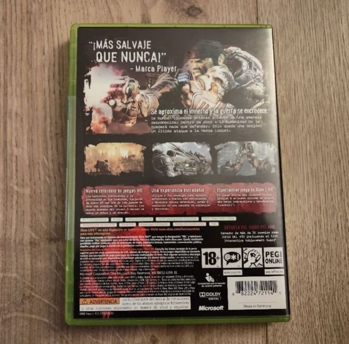 [Kompletny] Gears of War 2 (II) - Xbox 360 (X360)