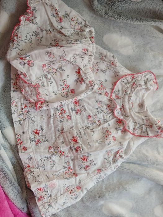 Vestido e tapa fraldas 3M Petit Bateau