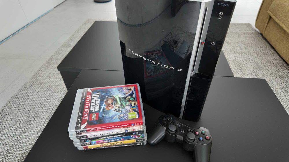 PlayStation 3, pad i 6 gier