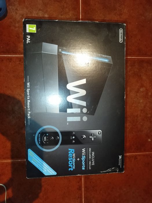 Consola Wii com 8 jogos