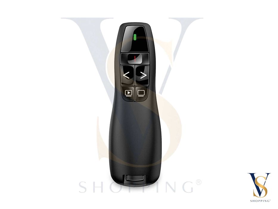 Apresentador PowerPoint sem fio Ponteiro Laser R400 2.4Ghz USB