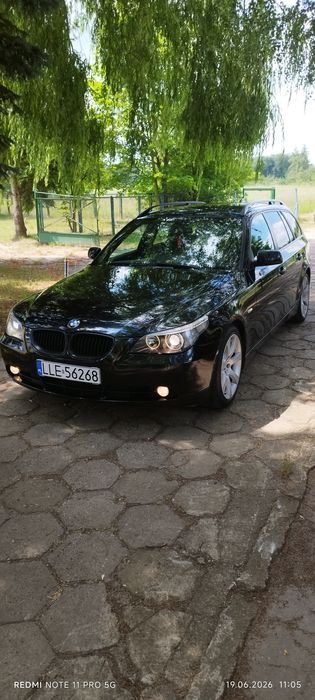 BMW E61 2.0D M-47 163KM Oryginalny Lakier M-PAKIET