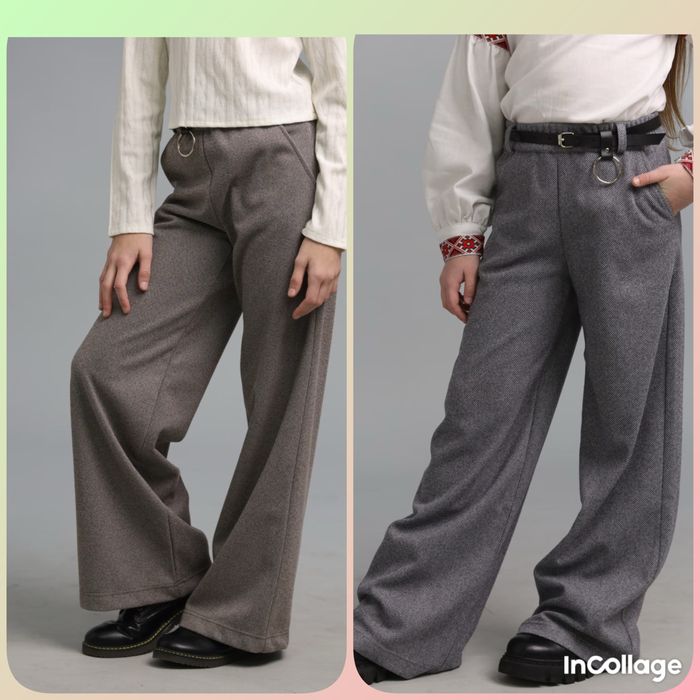 Палаццо для дівчинки теплі/якісні 128,134,140,146,152,158,164