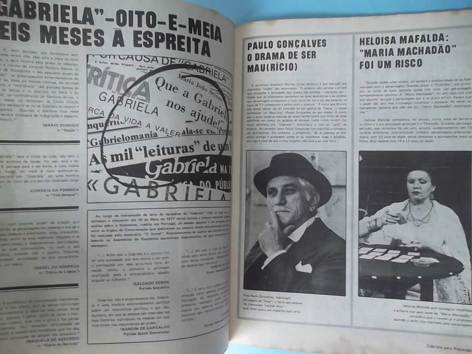 "GABRIELA" - 23 Folhetins Fotonovela mais 1 Edição Especial (1977)