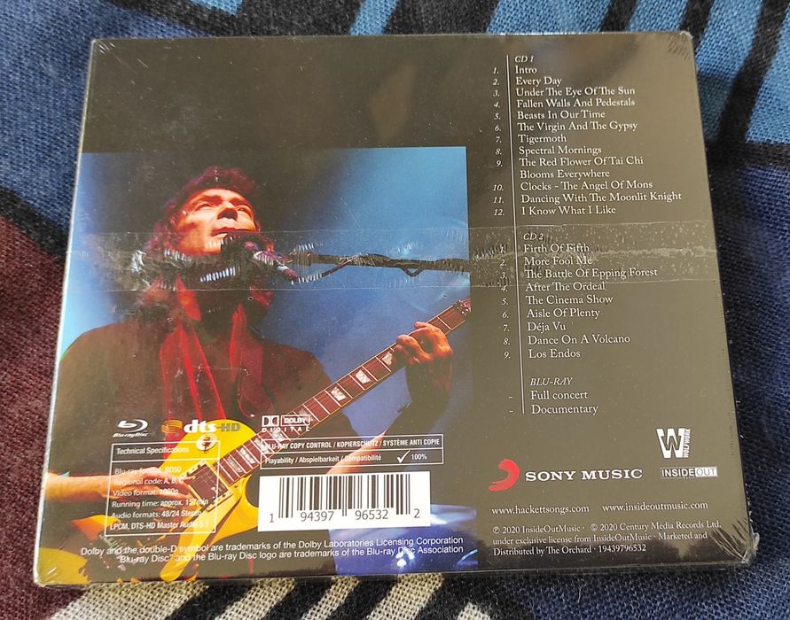 Steve Hackett - Selling England By The Pound... CD+Blu-ray