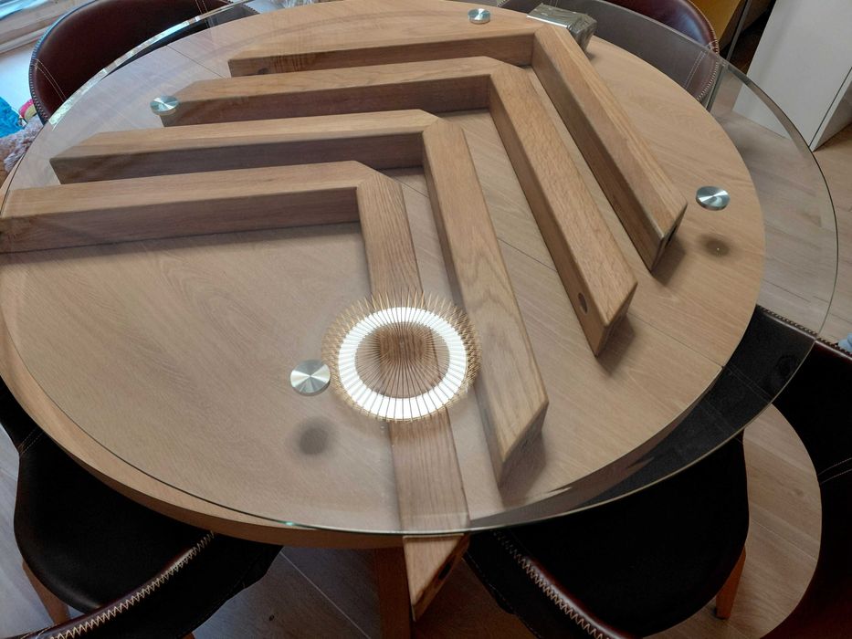Mesa de jantar redonda